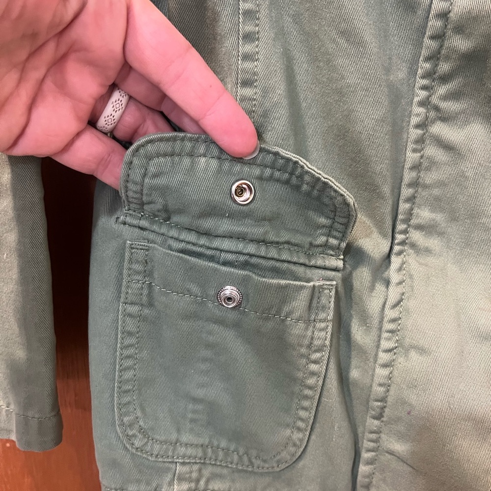 The Children's Place Girls Green Jacket - Picture 4 of 5